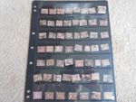Collection of Victorian Stamps - Half Penny Reds (over 50 stamps).