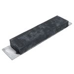 Aluminium + Rubber Tipper Blocks Landing Pads Buffers Trailers 355 x 75mm 1pc