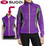 Sugoi Versa 2 In 1 Women's Reflective Running Cycling Jacket / Vest - RRP: £115