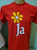 James the band T Shirt Tim Booth 1990 red tee retro 90s Madchester Come Home