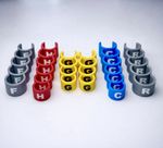 Clip On Pipe Labels x 34 Plumbing Heating Boiler Copper Speedfit Hep2o