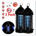 Mosquito Killer Lamp Electric Rechargeable Zapper Bug Fly Insect Trap UV Light