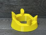 Rugby Union League Kicking Tee Yellow One Size Conversion