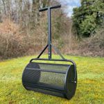 Spreader Roller Rolling Garden Lawn Compost Peat Loam Top-Dressing (70 Litre)