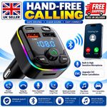 Bluetooth FM Transmitter Car Kit MP3 Player USB Charger Handsfree Adapter Type C