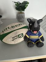 1991 Leeds Rhinos Signed Rugby league Ball Inc. Ellery Hanley 