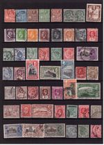 British Commonwealth King George V used stamps selection