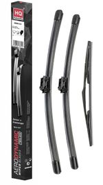 Wiper Blades fit MERCEDES Serie GLA X156 2015-2019 | HQ Windscreen Wipers 3pcs