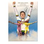 Tadej Pogacar Signed Cycling Photo: Triple Crown
