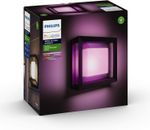 Philips Hue Econic Outdoor Smart Wall Ceiling Light White Colour Ambiance Black