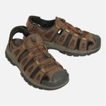 SKECHERS - Tresmen Outseen Mens Walking Sandals in Chocolate