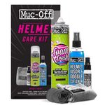 Muc-Off Helmet Care Kit -Foam Fresh, Visor Cleaner,Premium Anti Fog & Cloth 2080