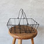 fog linen work Grocery Basket (Size M) Shipped via Yu-Pack