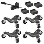 Furniture Dolly 4 pcs Steel Tri-dolly Set Furniture Mover 200 KG Capacity