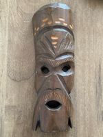 Vintage Handcrafted Wooden Tribal African Mask