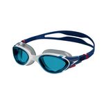 NEW SPEEDO BIOFUSE 2.0  SWIMMING GOGGLES NAVY BLUE TINTS ANTIFOG ULTRA SPEEDFIT