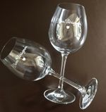 DOM PERIGNON  CHAMPAGNE RASTAL  XL BALLOON GLASSES 24 CMS  X 2 BRAND NEW