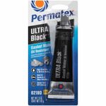 PERMATEX® 82180 ULTRA BLACK® RTV SILICONE GASKET MAKER, 3 OZ UK Stock
