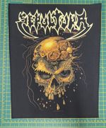 Sepultura Beneath The Remains Large Size Sew On Back Patch Officially Licensed