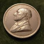 1836 ROYAL HORTICULTURAL SOCIETY KNIGHTIAN 44mm SILVER MEDAL - BY WYON