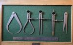 Set Of 5 Moore And Wright  Calipers