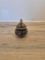 vintage porcelain bottle, miniature porcelain,  perfume