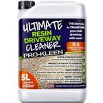 ProKleen Ultimate Resin Driveway Cleaner Removes Mould Moss Algae Dirt Patio 5L