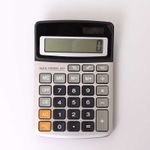 8 Digit Desktop Calculator Dual Power Large Buttons Home Office School Work UK