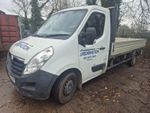 Vauxhall movano dropside L3 pick up