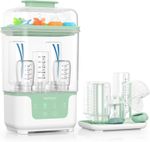 Momcozy Bottle Sterilizer and Dryer, Modular Nesting Space Saving Design