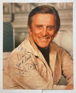 KIRK DOUGLAS (Spartacus) Genuine Handsigned Photograph 10 x 8