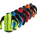 Men Winter Cycling Jacket Bike Jerseys MTB Windproof Waterproof Softshell Coat