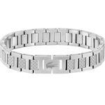 Lacoste Men's Stainless Steel Bracelet Designer Jewellery - new WITH BOX 