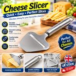 Professional Cheese Slicer Cutter Peeler Kitchen Butte Food Tool Stainless Steel
