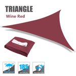 Waterproof Triangle Sun Shade Sail Canopy UV Block Garden Patio Shelter UK