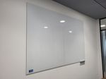 Glass Whiteboard Dry Erase Board Wall Mounted Frameless + Free Pens + Eraser Set