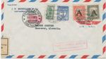 Colombia 1951 Cab. Airmail Bf with Int. MiF, K1 "CORREO AEREO / CARTAGENA"