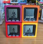 Radica Cube World Slim, Scoop, Dodger, Whip (Series 1) – Fully Working
