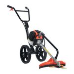 52cc Petrol Wheeled Brush Cutter & Grass Trimmer 2-Stroke 2.2kW Split Shaft