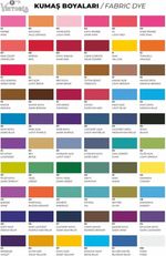 Viktoria Fabric Dye 59 Colours Liquid Textile Paint for 200g–Hand & Machine Use