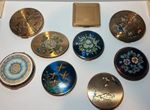 Absolutely stunning collection of 9 compacts including Stratton & kigu beautiful
