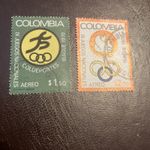 COLOMBIA 1970 NATIONAL GAMES USED