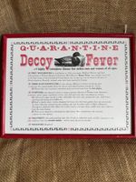 A Humorous Picture About “Decoy Fever” Decoy Collectors And Carvers Wildfowl