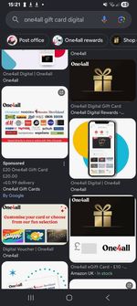 £20 One4all Gift Card – Multi-Store Voucher – 170+ Brands – New & Unused