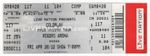 Coldplay Mylo Xyloto Tour 4/20/12 Vancouver BC Rogers Arena Rare Ticket!