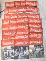 30 x ISSUES / EDITIONS OF “SPEEDWAY STAR AND NEWS” MAGAZINE FROM 1969