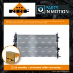 Radiator fits VAUXHALL INSIGNIA A 2.0D 08 to 17 6-Speed Manual Transmission NRF