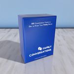 Family Conversation Cards 100 Family Conversations Cards Therapy Psychology Gift