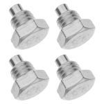 4Pcs Compact Silver Jack Handle Screws Durable Iron Fixing Floor Jack Parts