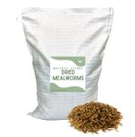 Maltbys' Stores 2 x 4kg bags (8kg total) Dried Mealworms Premium Wild Bird Food